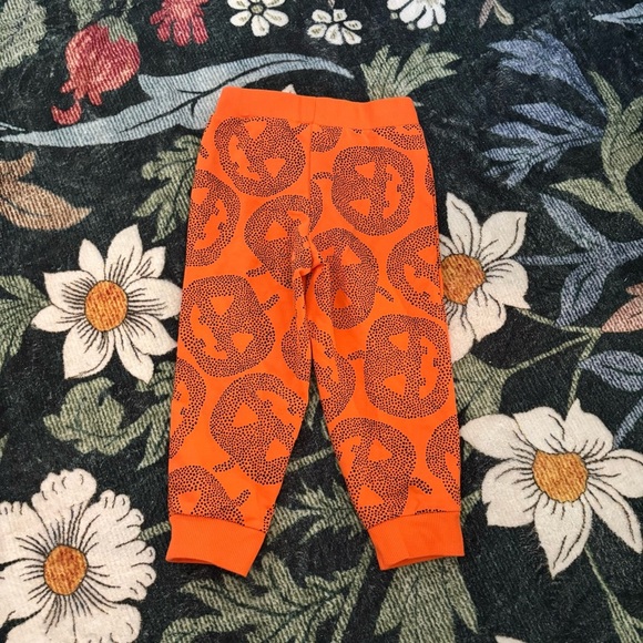 Carter's Baby Jackolantern Pumpkin Halloween Pants Size 24 Months - Picture 2 of 3